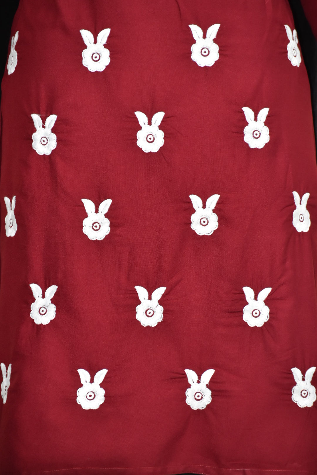 A-botom-view-chikankari cotton kurti