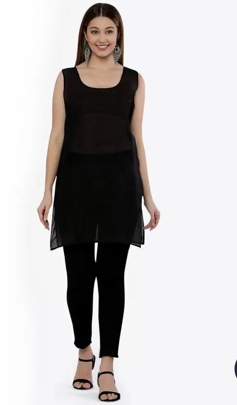 Black inner wear front view