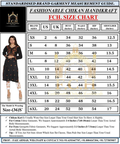 chikan kurti for women 